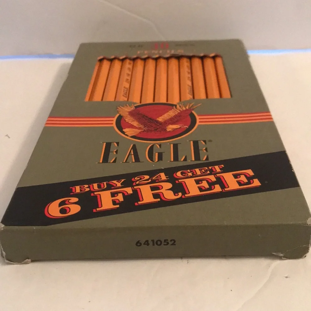 Vintage HB No.2 Pencils Eagle Brand 28 count